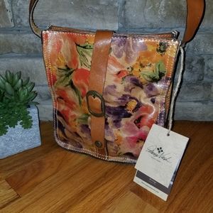 NWT Patricia Nash Leather Rainforest Purse/Pouch